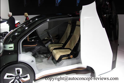 Honda NeuV Self Driving Electric City Car Project 